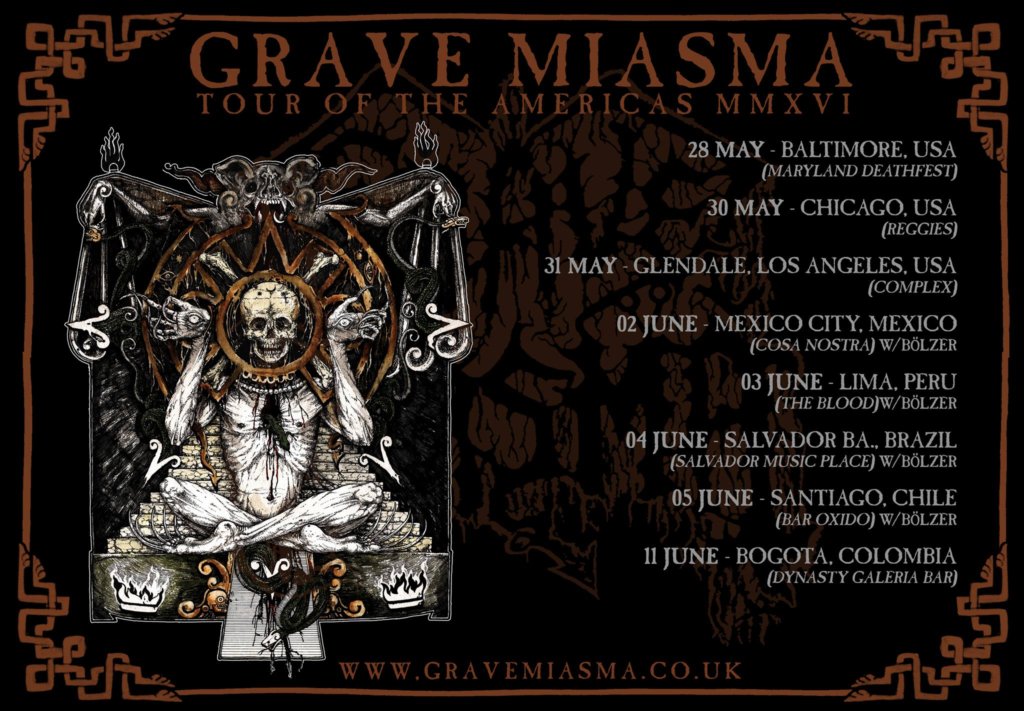 grave miasma americas tour