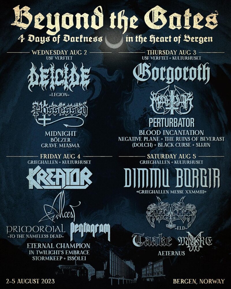 Grave Miasma at Beyond the Gates Festival 2023