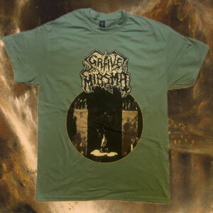 grave miasma odori sepulcrorum military green t-shirt
